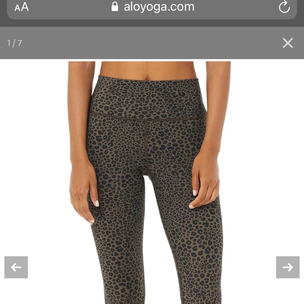 ALO VAPOR HIGH WAIST LEGGINGS